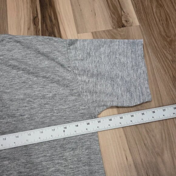 Vintage "Nike" T Shirt Men L Gray Short Sleeve Athletic West 80s Spain - Picture 8 of 9